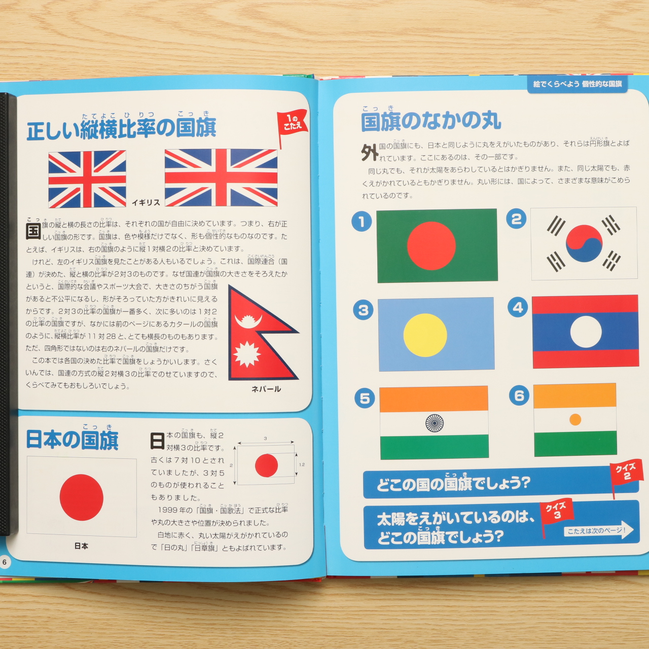 世界の国旗 クイズ図鑑 中古絵本の販売 えほんポケット